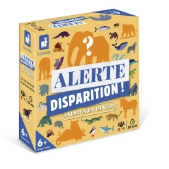 Jeu Alerte Disparition ! Animaux Menacés