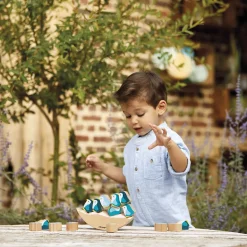 Jeu Basculo Manchots en bois - Partenariat WWF®