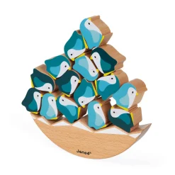 Jeu Basculo Manchots en bois - Partenariat WWF®