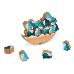 Jeu Basculo Manchots en bois - Partenariat WWF®