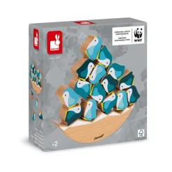 Jeu Basculo Manchots en bois - Partenariat WWF®