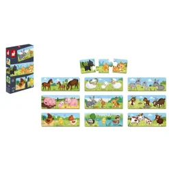 Jeu d'association - puzzle Trionimo 30 pièces