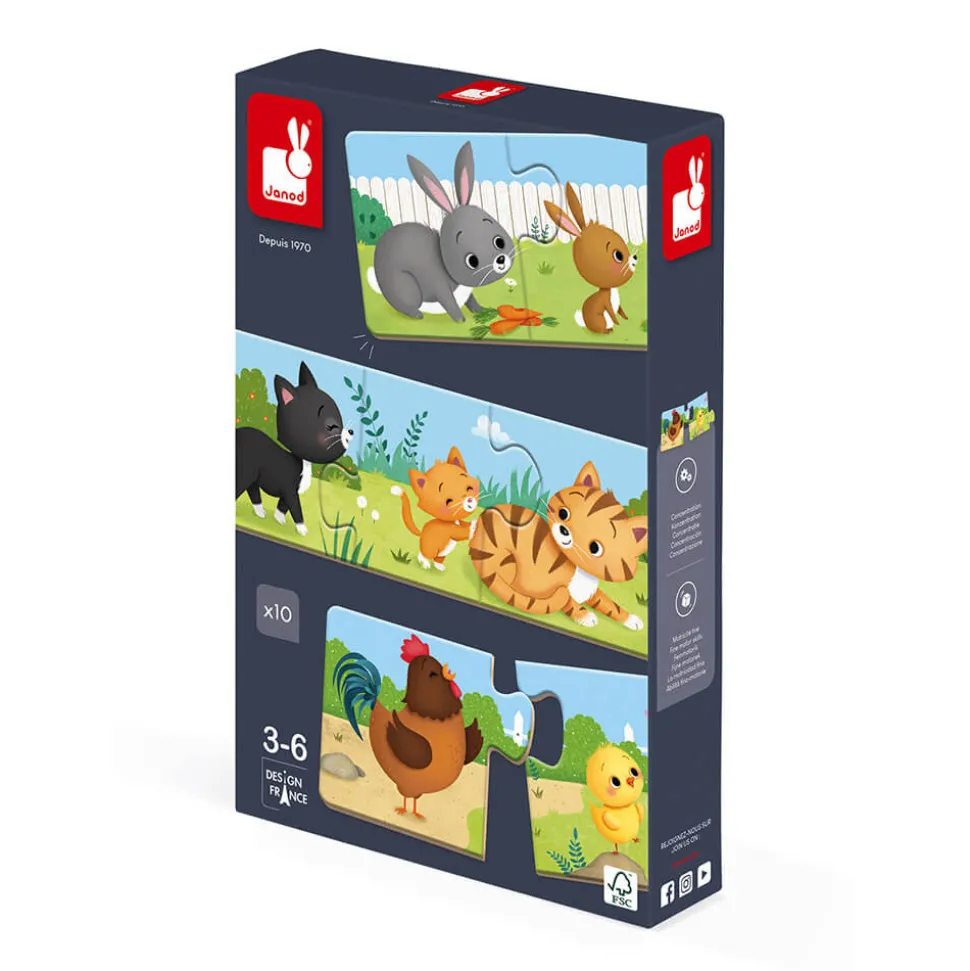 Jeu d'association - puzzle Trionimo 30 pièces