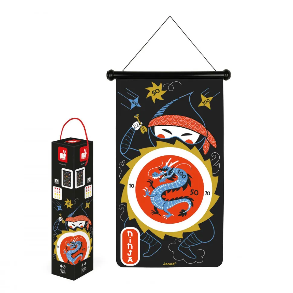 Jeu de Fléchettes Magnétiques Ninja