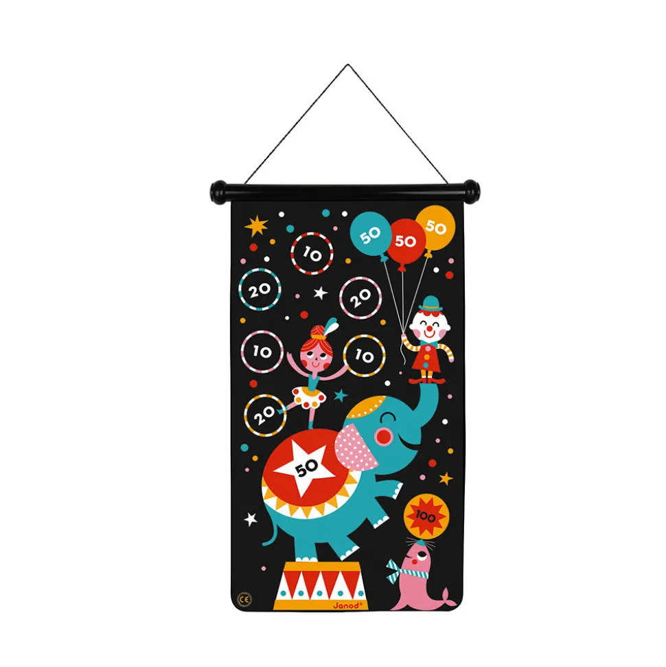 Jeu de fléchettes magnétiques Cirque