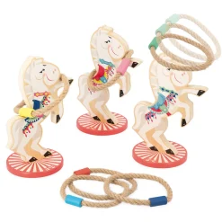 Jeu de Lancer d'Anneaux Chevaux Applepop