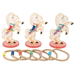 Jeu de Lancer d'Anneaux Chevaux Applepop