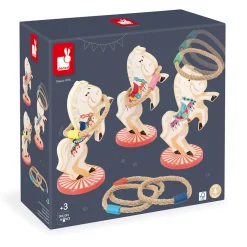 Jeu de Lancer d'Anneaux Chevaux Applepop
