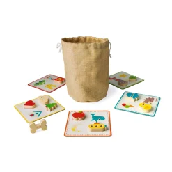 Jeu de Reconnaissance Tactile Memo Touch' (bois)