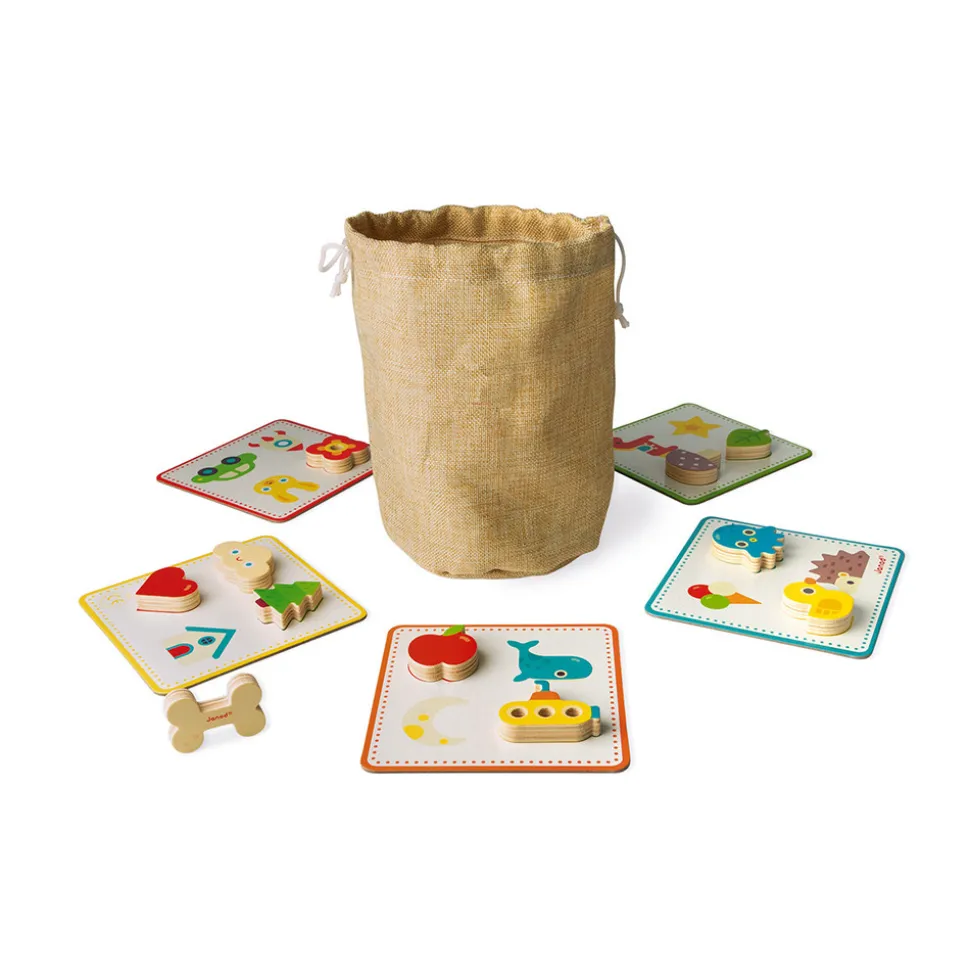 Jeu de Reconnaissance Tactile Memo Touch' (bois)