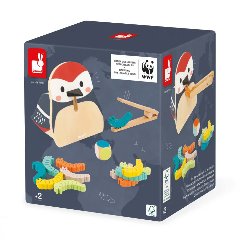 Jeu des Couleurs Pic Pic et des Chenilles - Partenariat WWF®