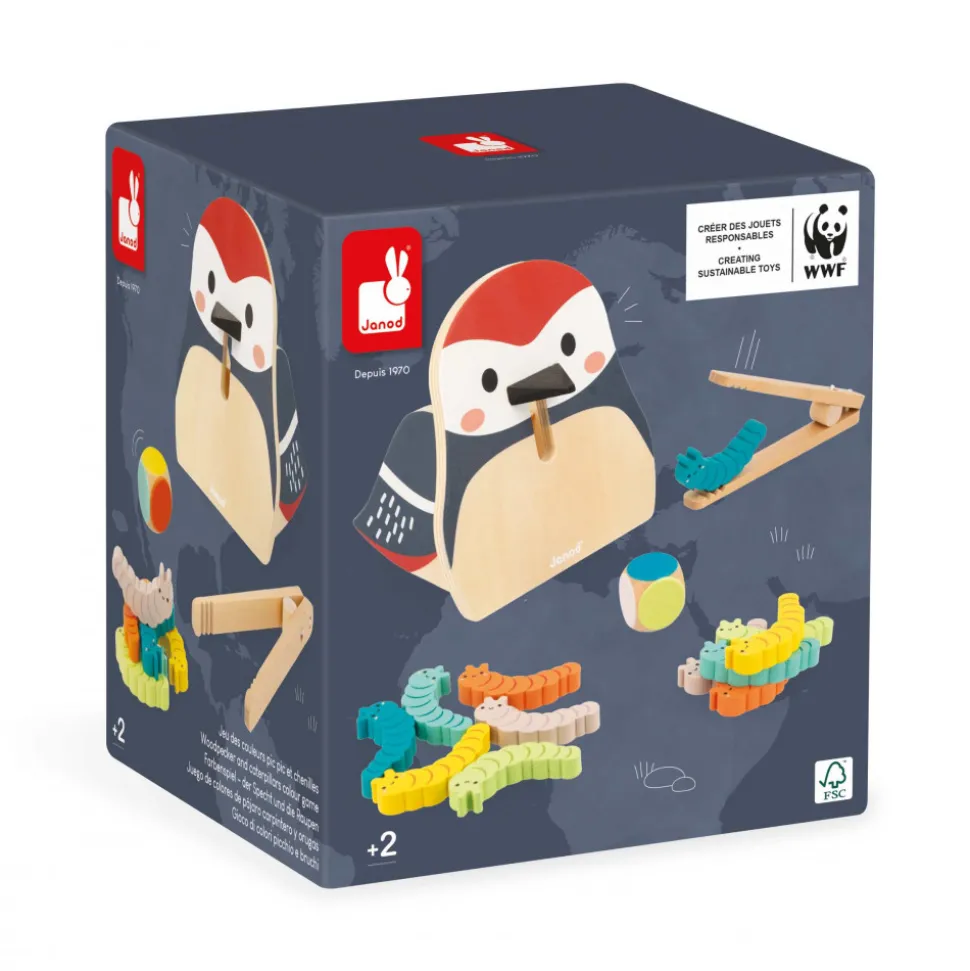 Jeu des Couleurs Pic Pic et des Chenilles - Partenariat WWF®