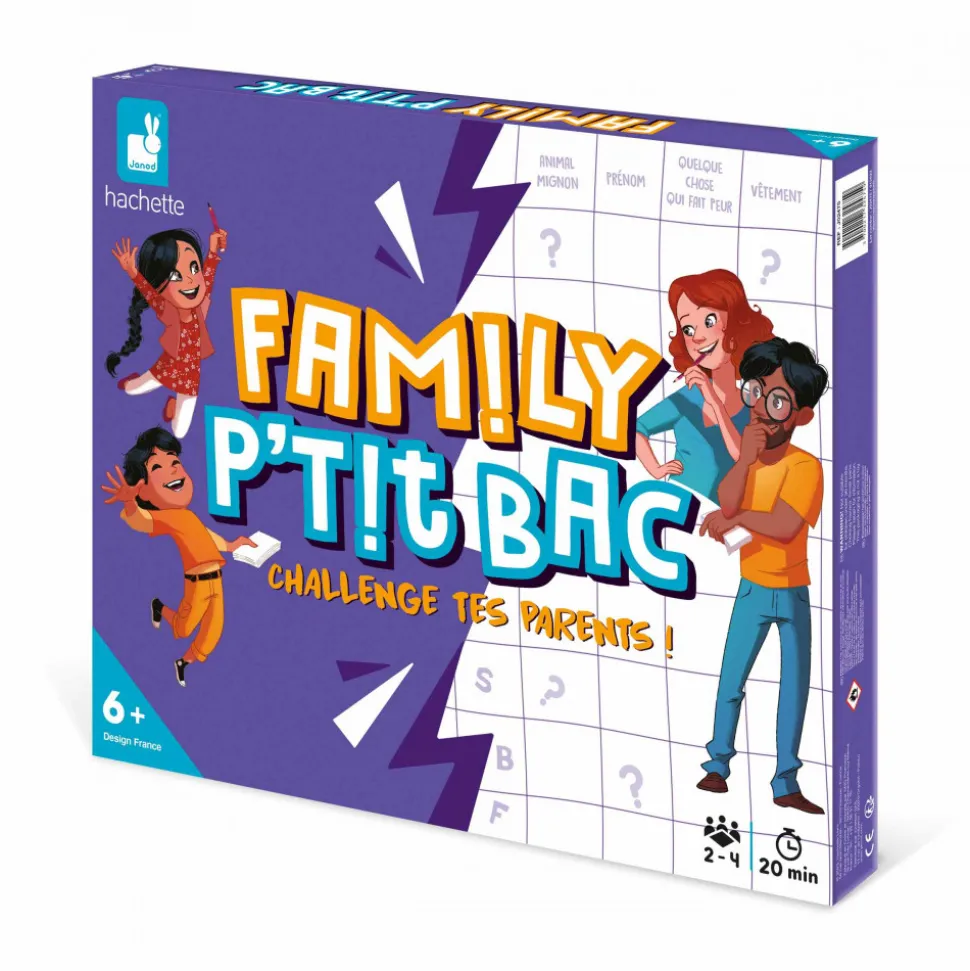 Jeu Family P'tit Bac - Challenge tes Parents