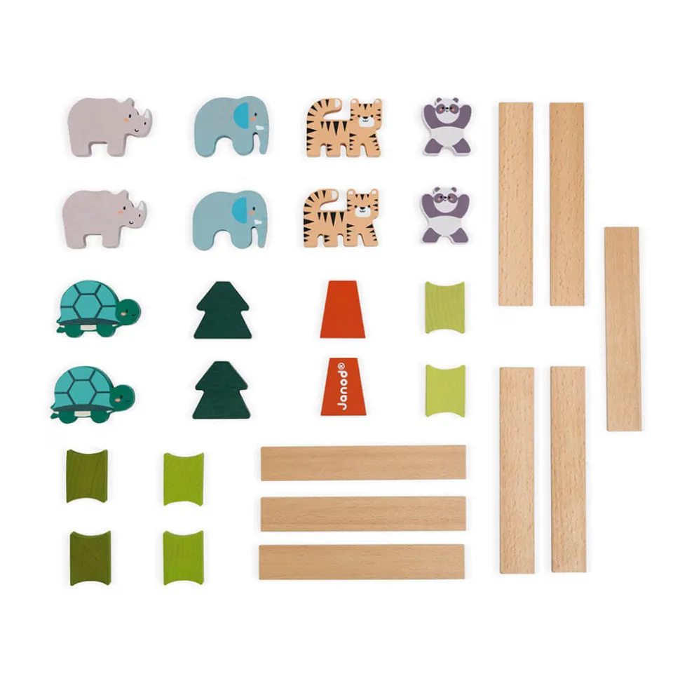 Jeu Les Animaux Equilibristes en bois - Partenariat WWF®