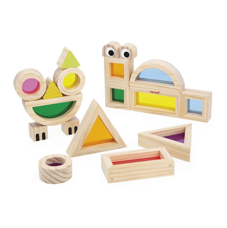Jeu Sensoriel - Blocs Translucides