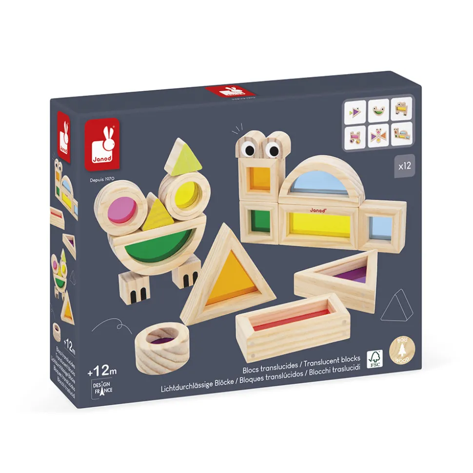 Jeu Sensoriel - Blocs Translucides