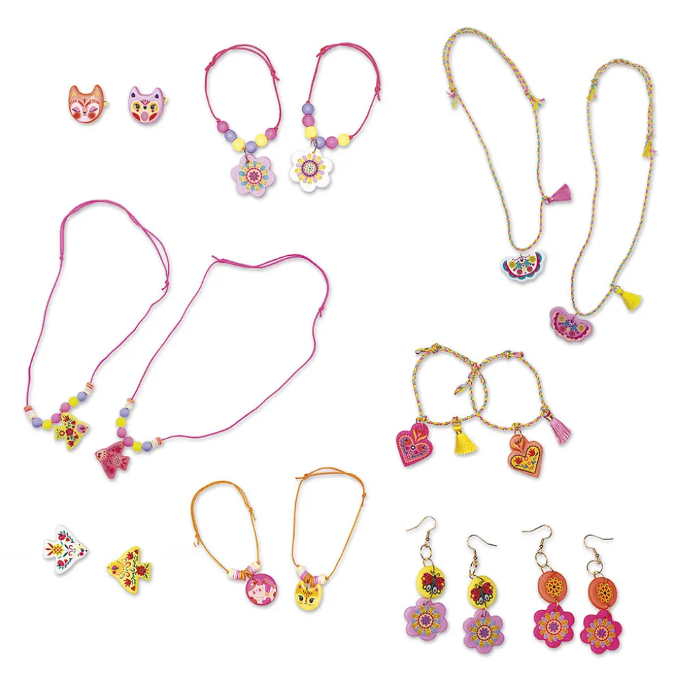 Kit Créatif - 16 Bijoux Duo d'Amitié à Créer