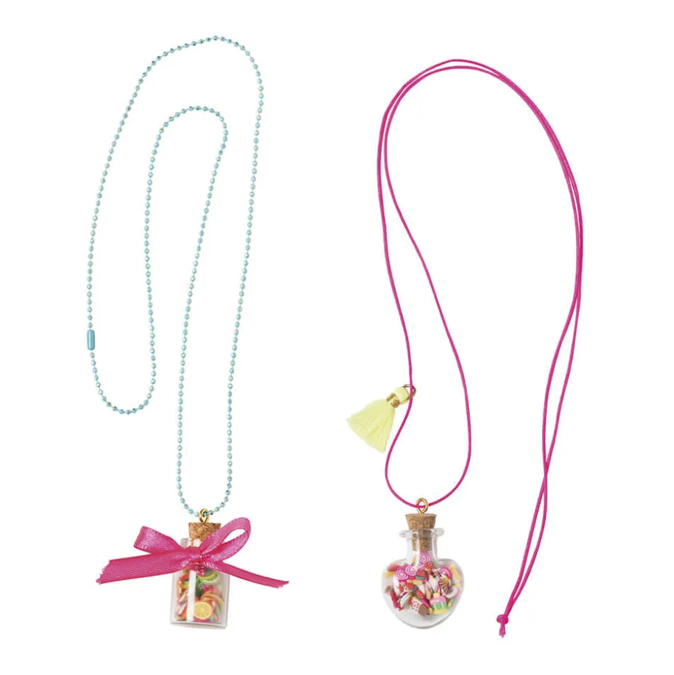 Kit Créatif - 2 Bijoux Fioles Gourmandises à Créer