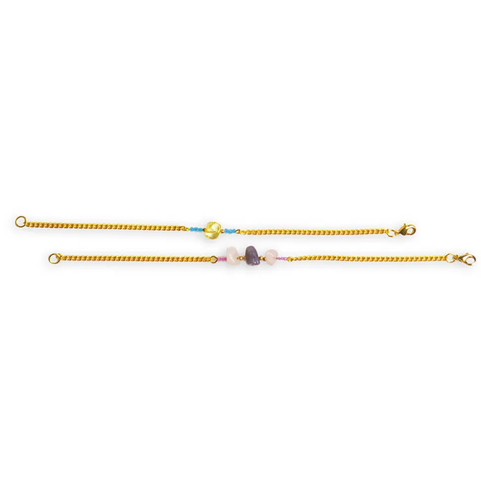 Kit Créatif - 16 Bijoux Pierre Porte-Bonheur à Créer