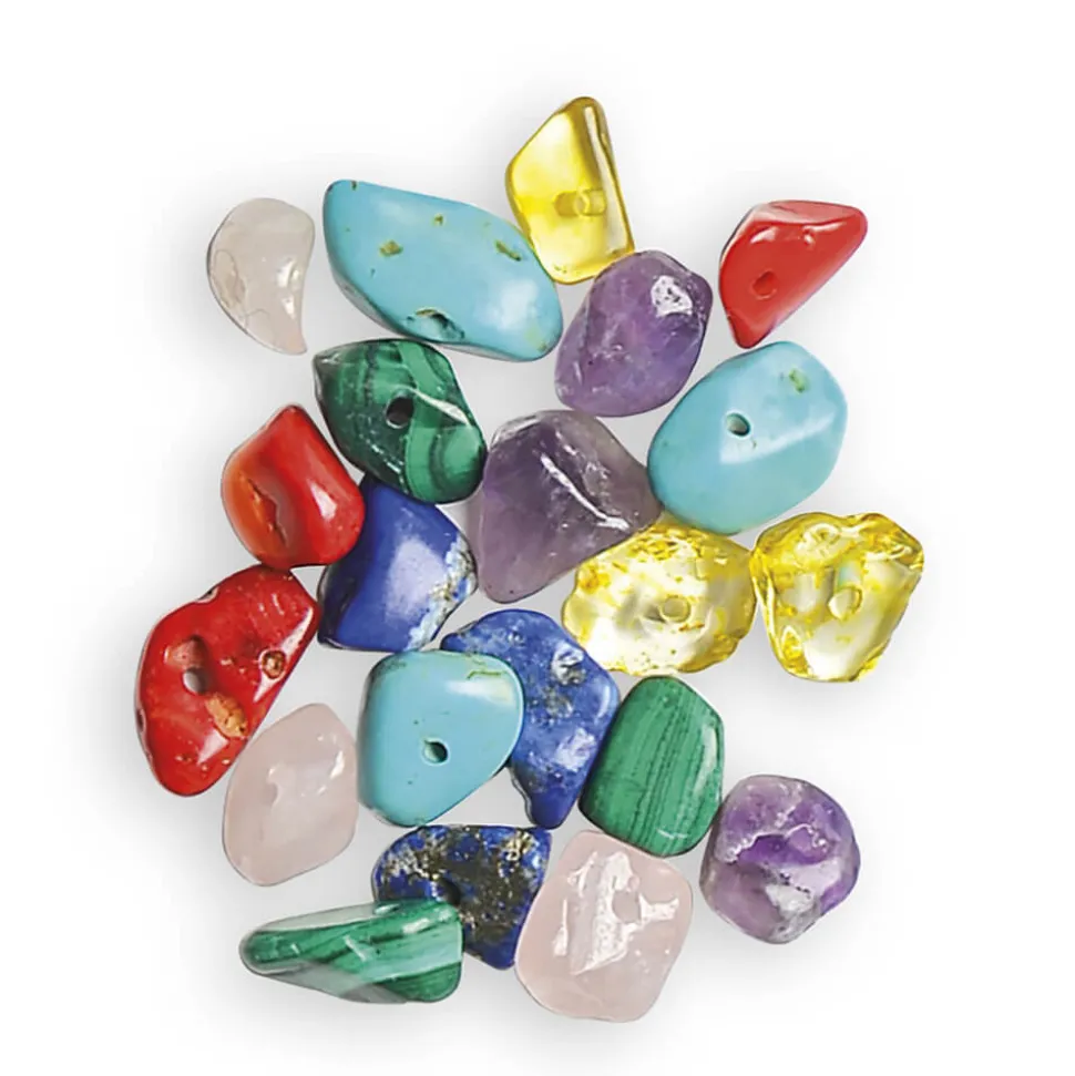 Kit Créatif - 16 Bijoux Pierre Porte-Bonheur à Créer