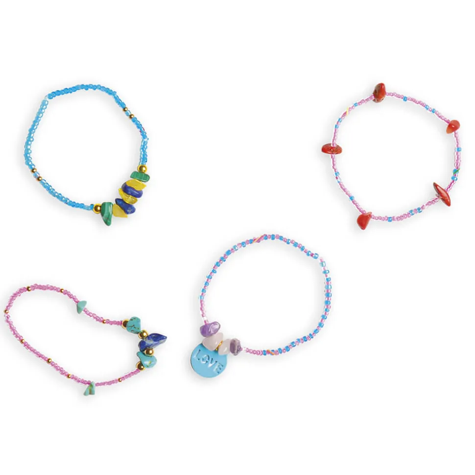 Kit Créatif - 16 Bijoux Pierre Porte-Bonheur à Créer