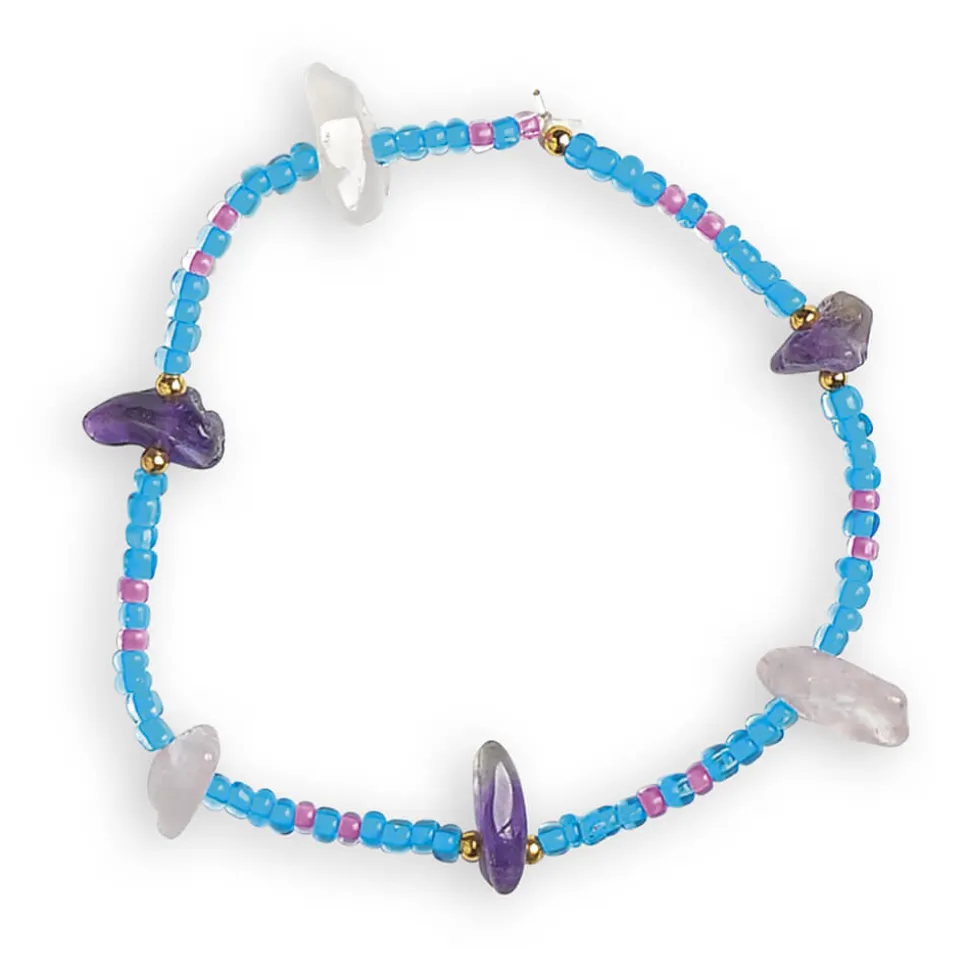 Kit Créatif - 16 Bijoux Pierre Porte-Bonheur à Créer