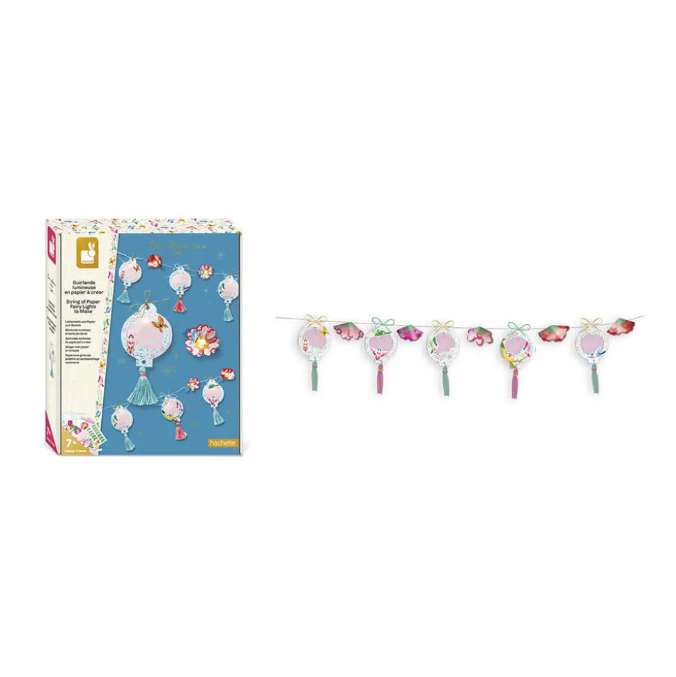 Kit Créatif - 1 Guirlande Lumineuse en Papier à Créer