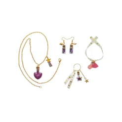 Kit Créatif - Coffret 4 Bijoux Fioles de Fées à Créer