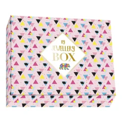 Kit Créatif - Coffret 7 Bijoux en Plastique Fou Geometrix à Créer