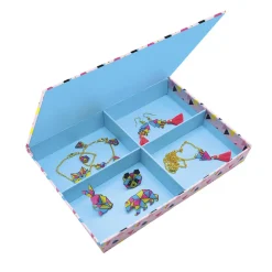 Kit Créatif - Coffret 7 Bijoux en Plastique Fou Geometrix à Créer