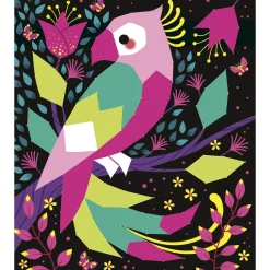Kit Créatif - Coffret 2 Tableaux Fils Tendus Animaux de la Jungle à Créer
