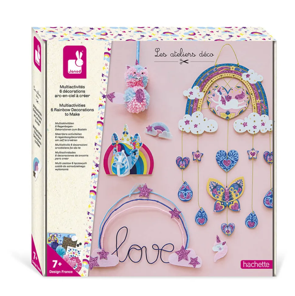 Kit Créatif - Coffret Multi-Activités Arc-En-Ciel