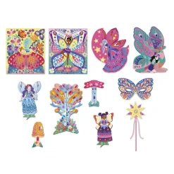 Kit Créatif - Coffret Multi-Activités 11 Réalisations Magic Fairies