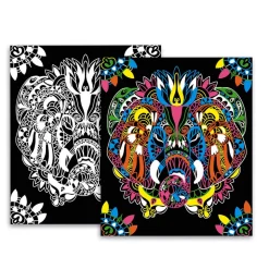 Kit Créatif - Coffret Multi-Activités 17 Réalisations Animaux