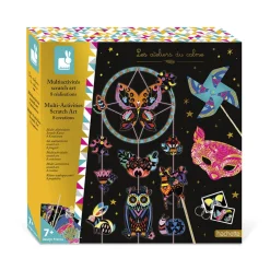 Kit Créatif - Coffret Multi-Activités Scratch Art