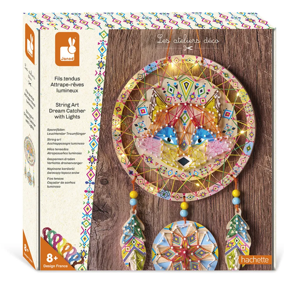 Kit Créatif - Fils Tendus Attrape-Rêves Lumineux Renard