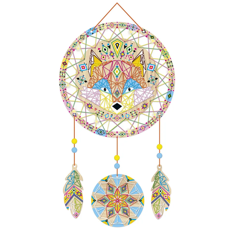 Kit Créatif - Fils Tendus Attrape-Rêves Lumineux Renard
