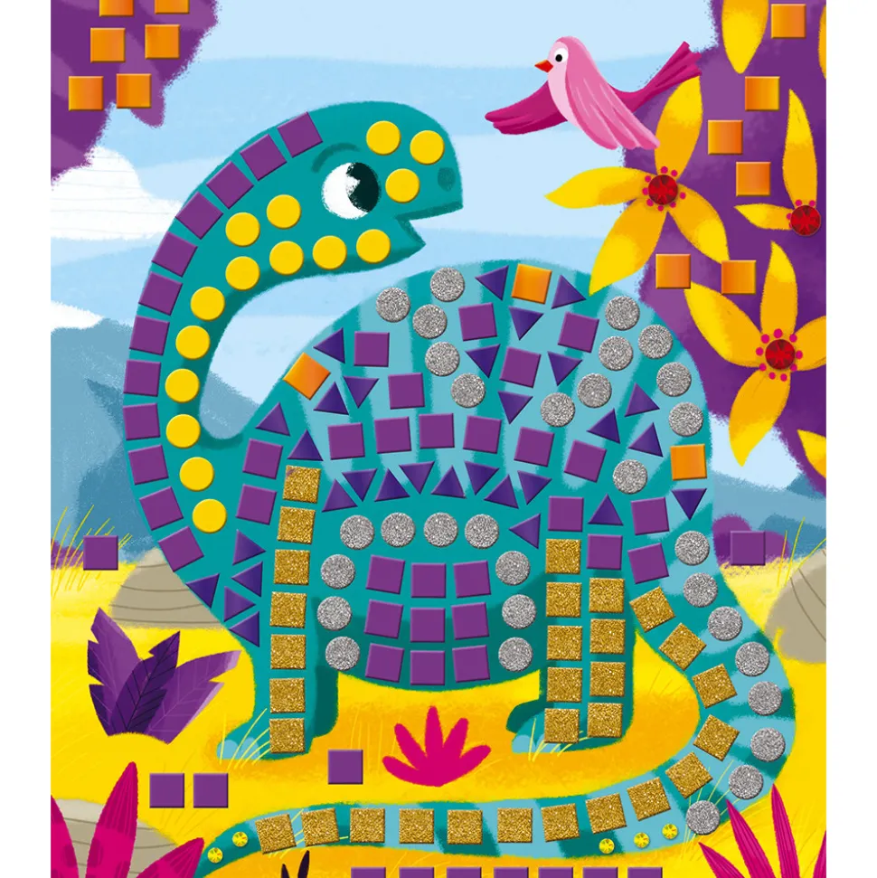 Kit Créatif - Mosaïques Dinosaures