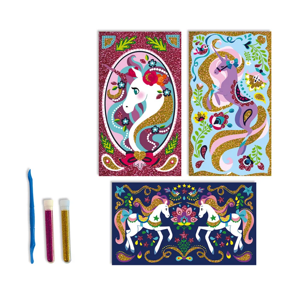 Kit Créatif - Paillettes Licornes
