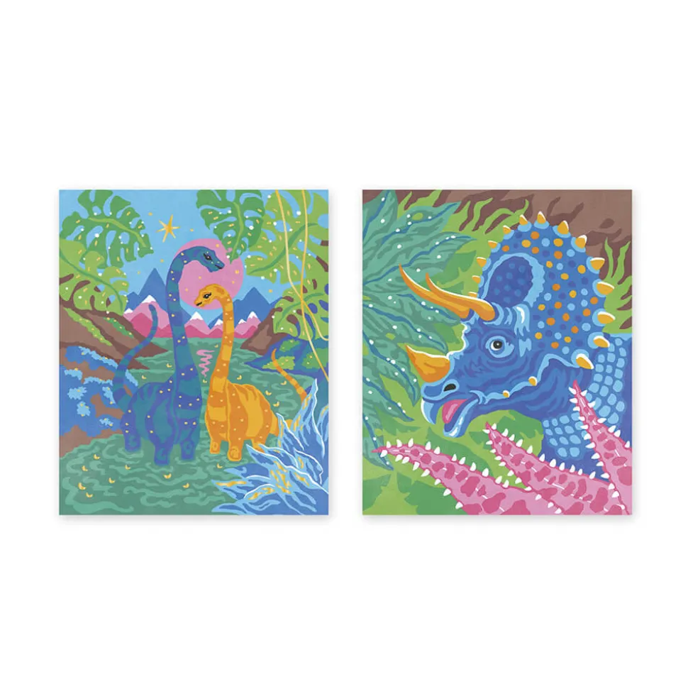 Kit Créatif - Peinture par Numéro Dinosaures