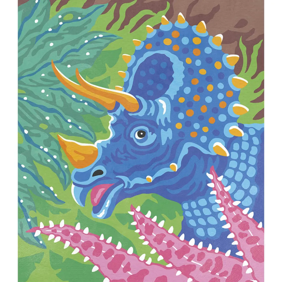 Kit Créatif - Peinture par Numéro Dinosaures