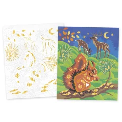 Kit Créatif - Peinture par Numéro Animaux de la Forêt