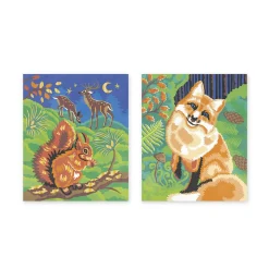 Kit Créatif - Peinture par Numéro Animaux de la Forêt