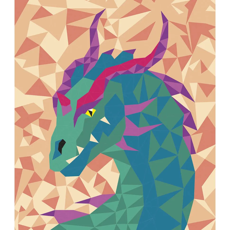 Kit Créatif - Peinture par Numéro Créatures Fantastiques