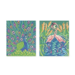 Kit Créatif - Peinture par Numéro Oiseaux Fabuleux