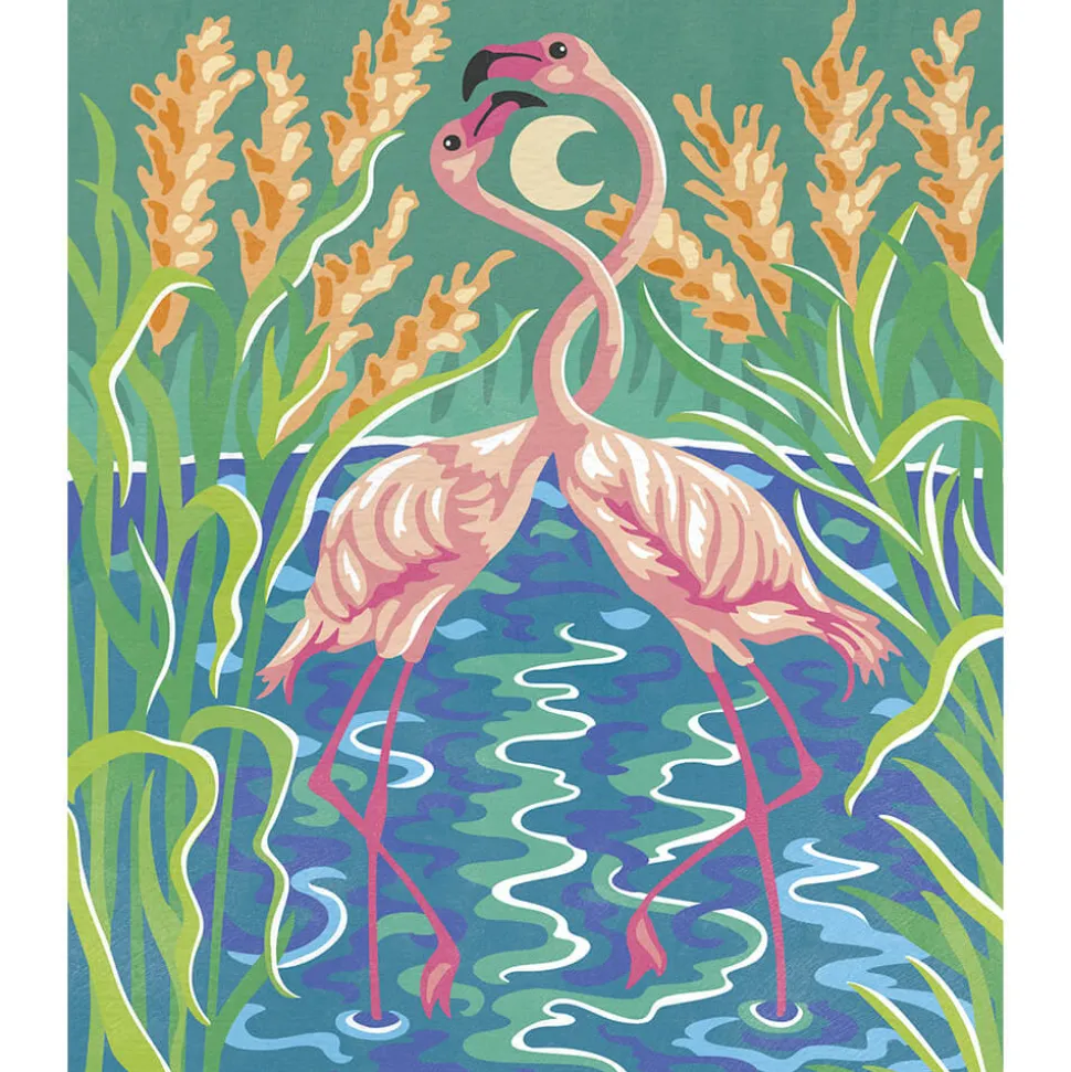 Kit Créatif - Peinture par Numéro Oiseaux Fabuleux
