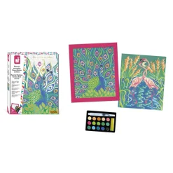 Kit Créatif - Peinture par Numéro Oiseaux Fabuleux