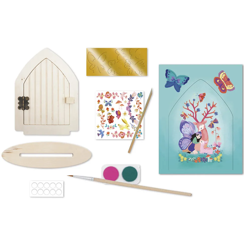 Kit Créatif - Porte de Fée à Décorer Magic Fairies