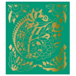 Kit Créatif - Scratch Art Animaux Du Monde