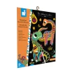 Kit Créatif - Scratch Art Dinosaures Silhouettés